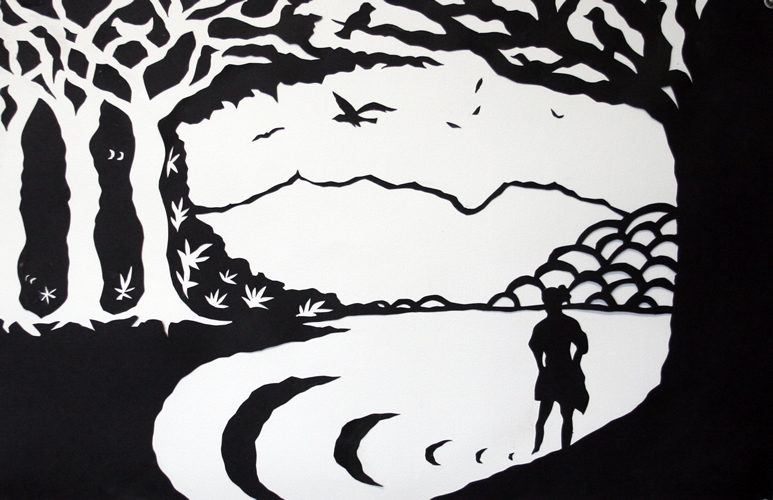 silhouette student work foundations